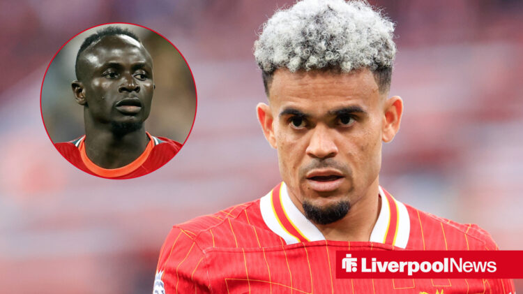 Sadio Mane and Luis Diaz