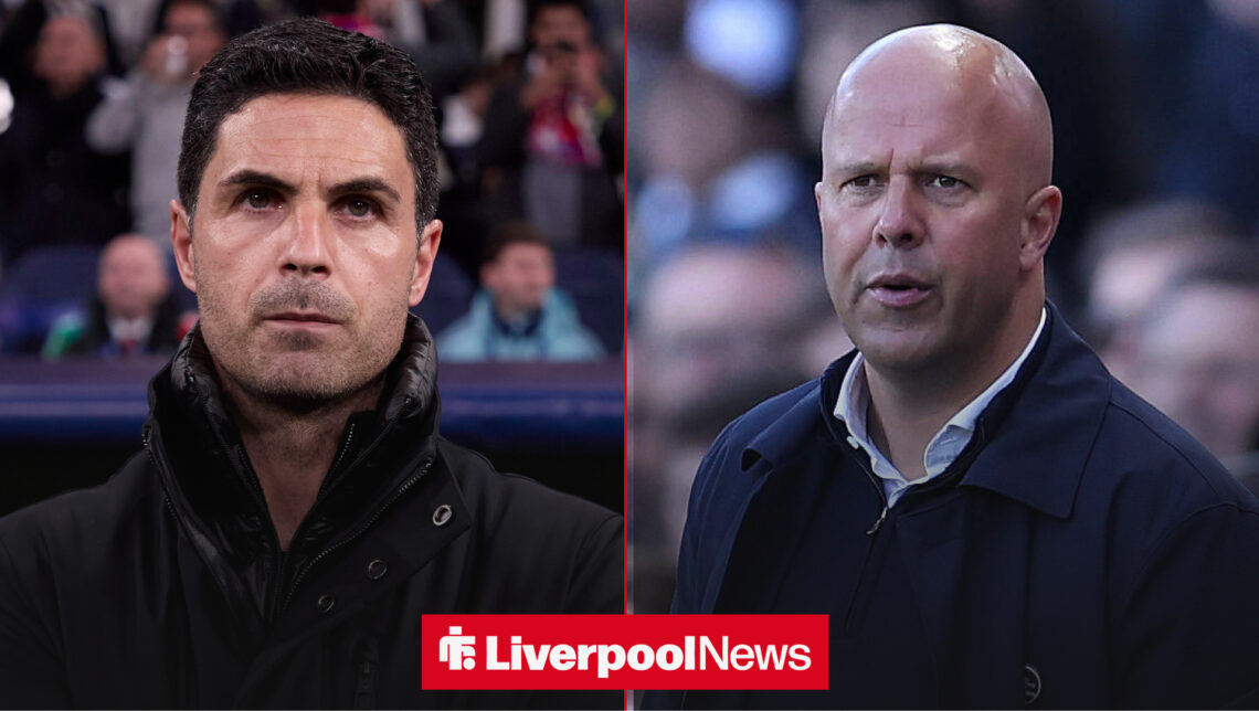 Slot and Arteta