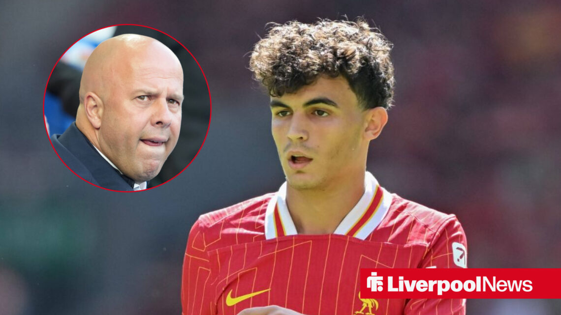 Liverpool boss Arne Slot faces a tough decision on Stefan Bajcetic.