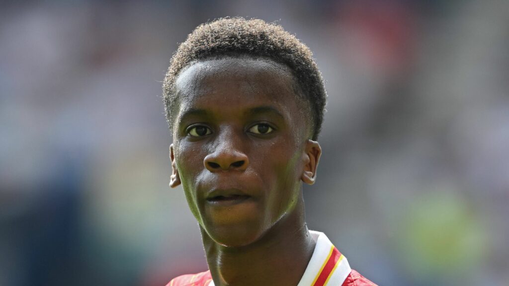 Liverpool youngster Trey Nyoni in action