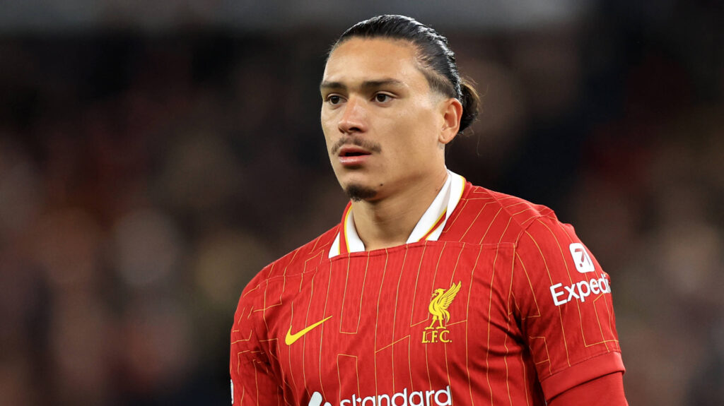 Liverpool forward Darwin Nunez