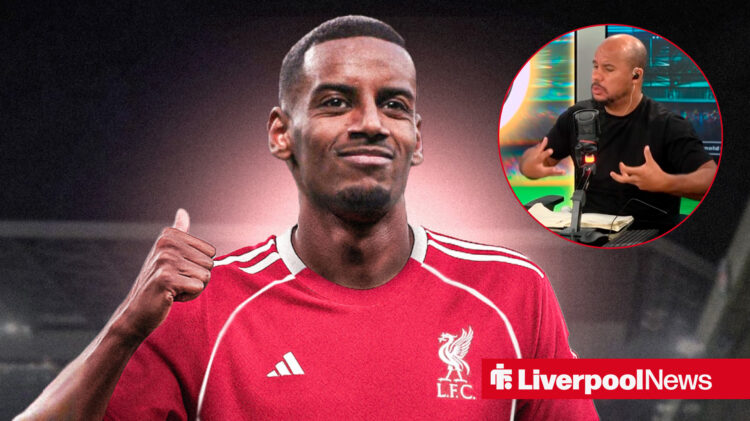 Liverpool potentially signing Alexander Isak had Gabby Agbonlahor in meltdown.