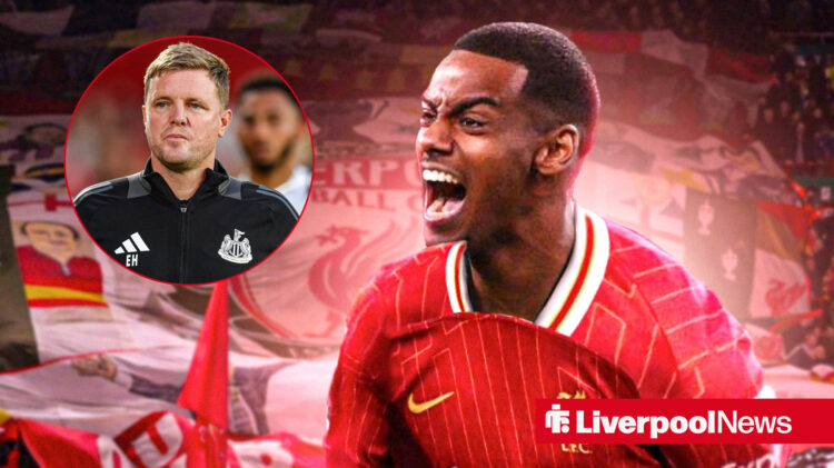 Alexander Isak and Eddie Howe upset