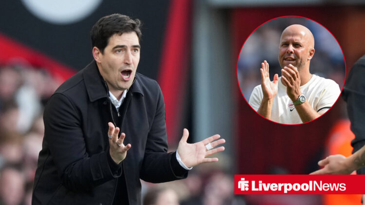 Bournemouth manager Andoni Iraola will be Liverpool's first Premier League test.