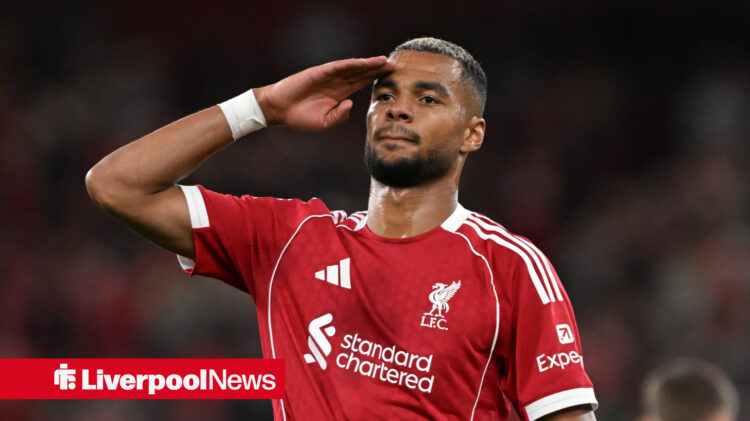 Liverpool star Cody Gakpo.