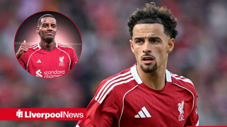 Curtis Jones seemed to weight in on Alexander Isak to Liverpool.