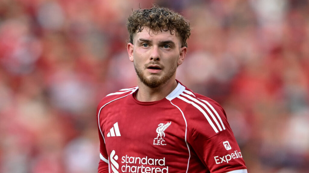 Liverpool star Harvey Elliott.