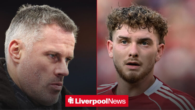 Jamie Carragher, Harvey Elliott