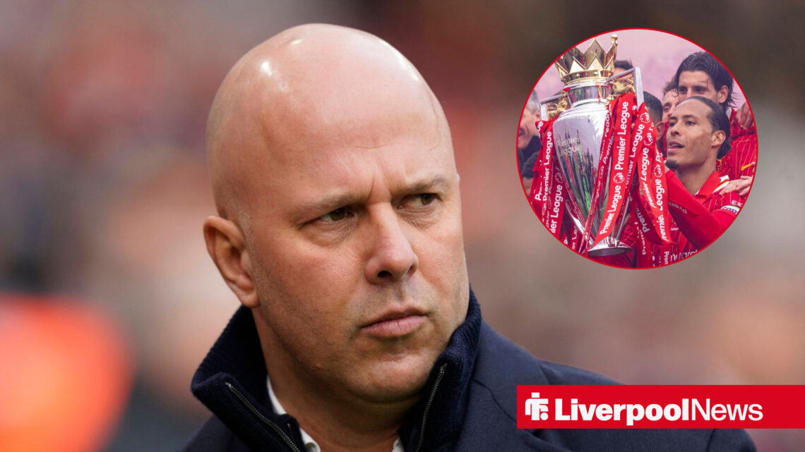 Liverpool boss Arne Slot and captain Virgil van Dijk are looking to retain the Premier League.
