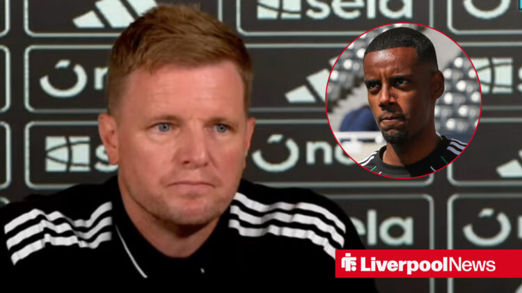 Liverpool Eddie Howe Alexander Isak