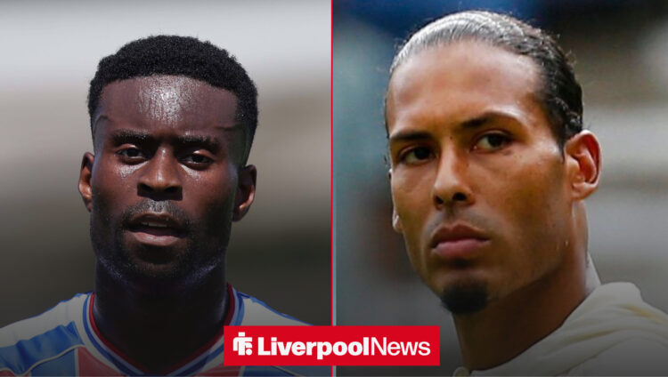 Marc Guehi and Virgil van Dijk in pre-season