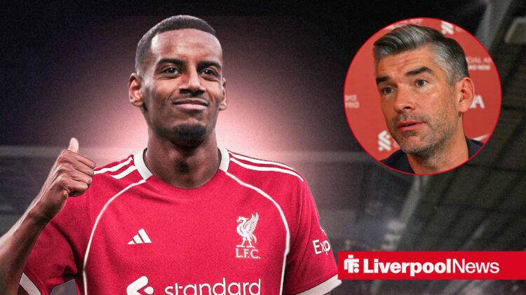 Transfer comment on Richard Hughes and Alexander Isak to Liverpool.