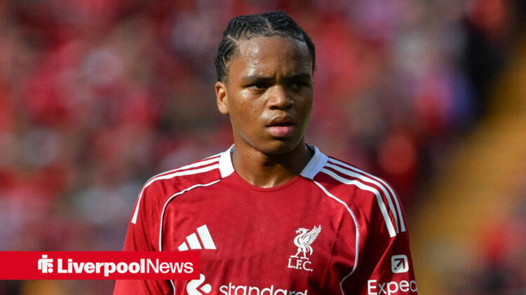 Liverpool starlet Rio Ngumoha.