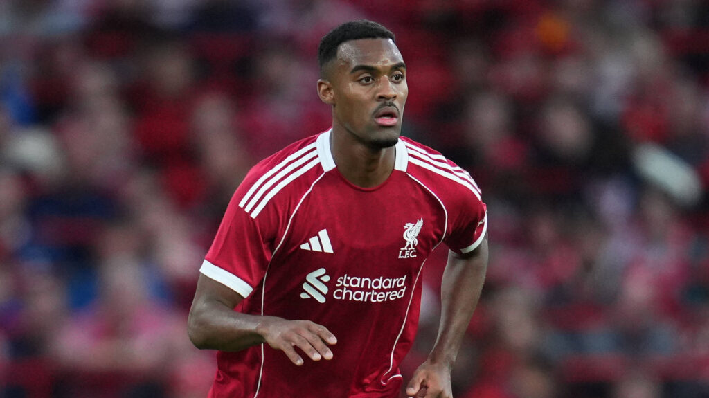 Liverpool star Ryan Gravenberch.