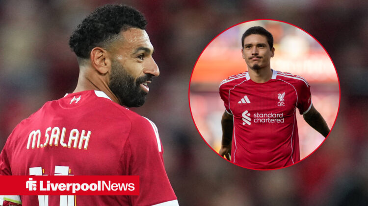 Mohamed Salah and Darwin Nunez