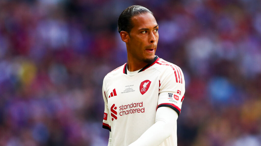 Liverpool captain Virgil van Dijk.