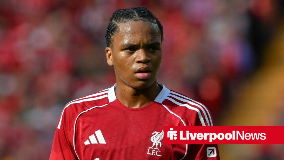 Liverpool winger Rio Ngumoha