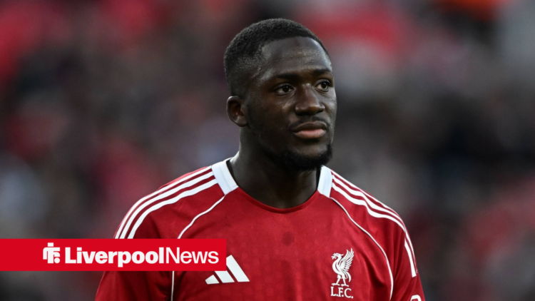 Liverpool defender Ibrahima Konate