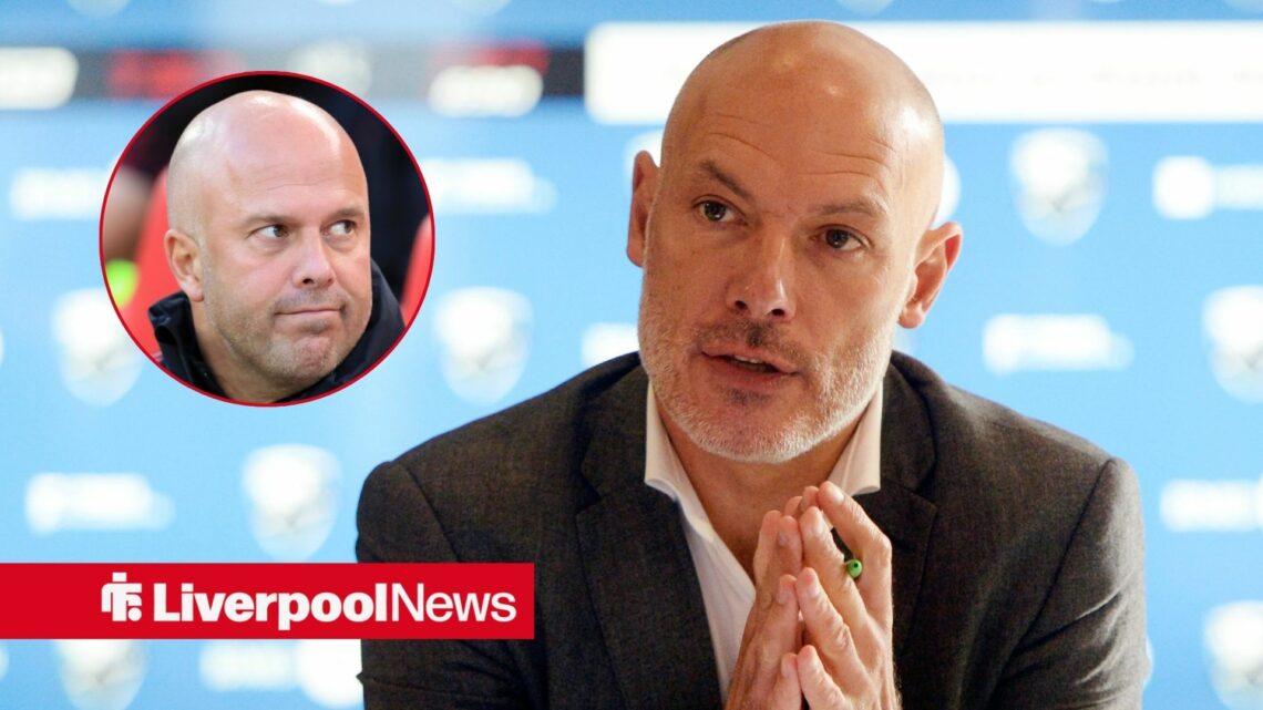 PGMOL chief Howard Webb, Liverpool boss Arne Slot in inset.