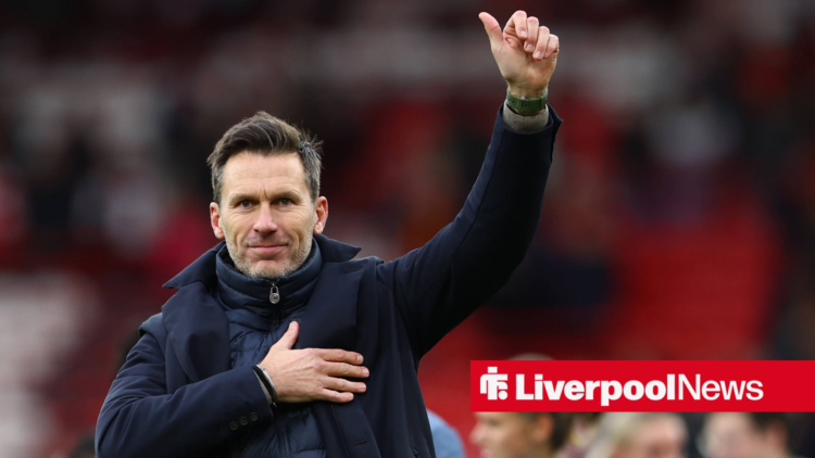 Liverpool Women boss Gareth Taylor